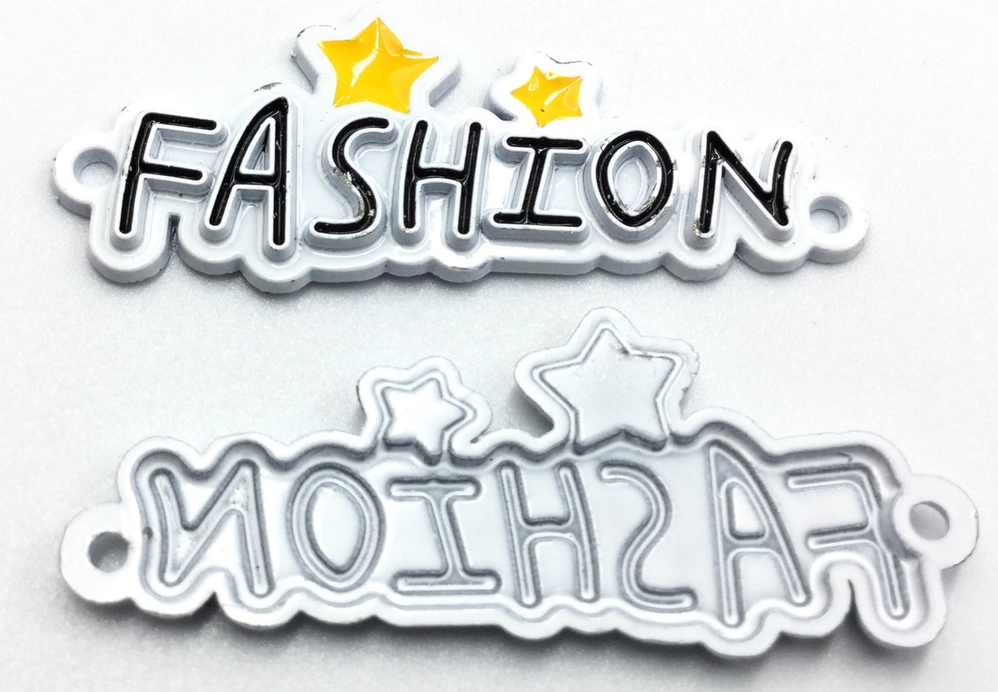 Black & White Fashion Badge