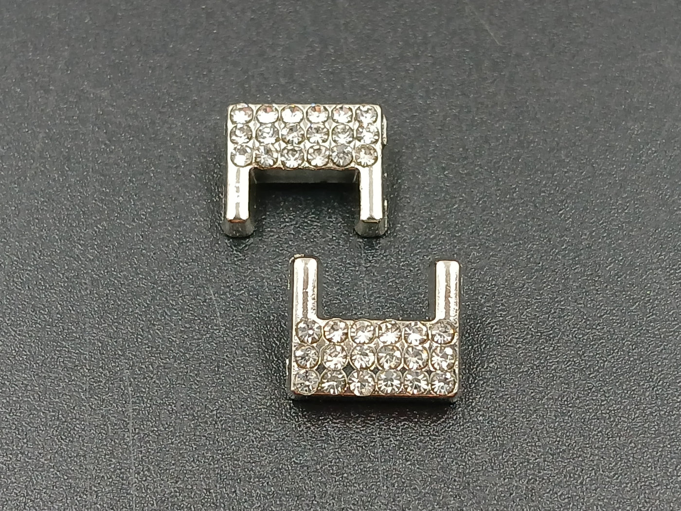 Nickle Stone Square Shape Badges