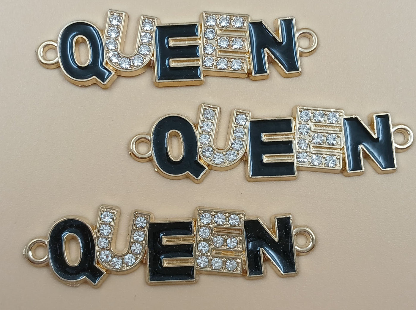 Black & Golden Queen Badge