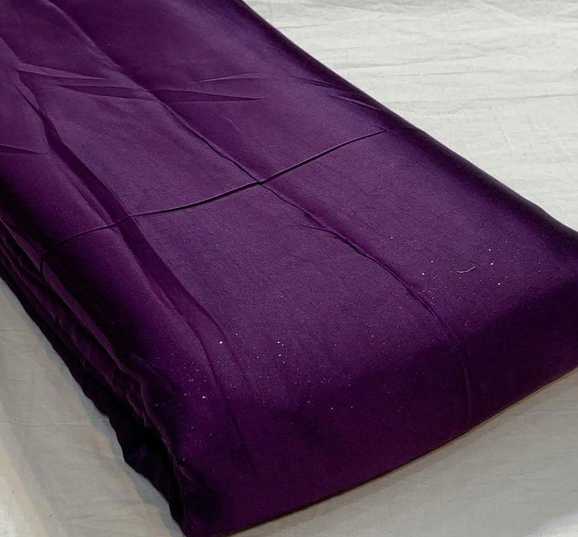 Grape Purple Plain Modal Silk Fabric (Wholesale)