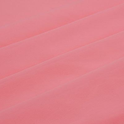 Salmon Pink Plain Faux Georgette Fabric