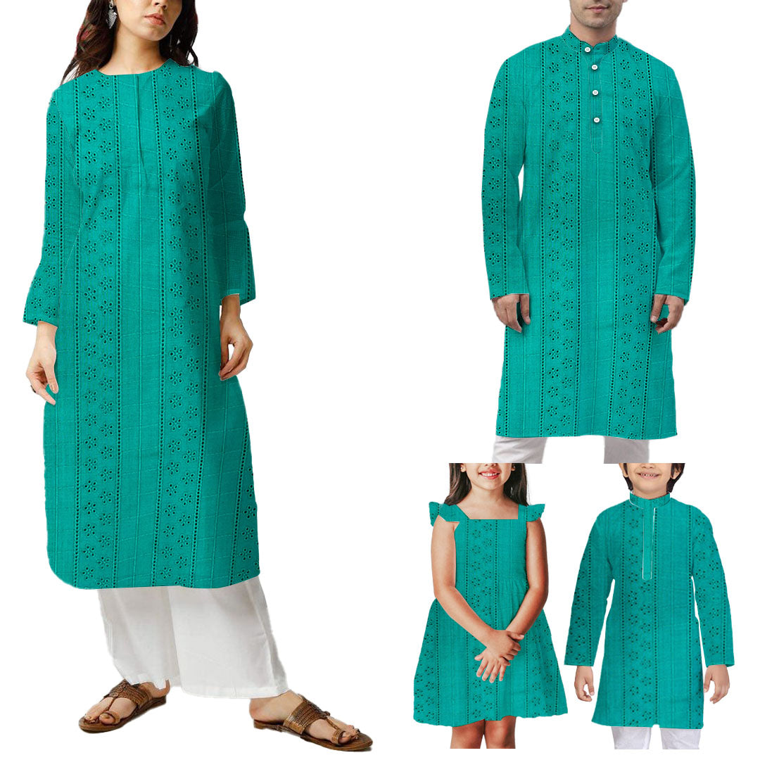 सियान धारियों कढ़ाई कपास भारी Hakoba कपड़ा