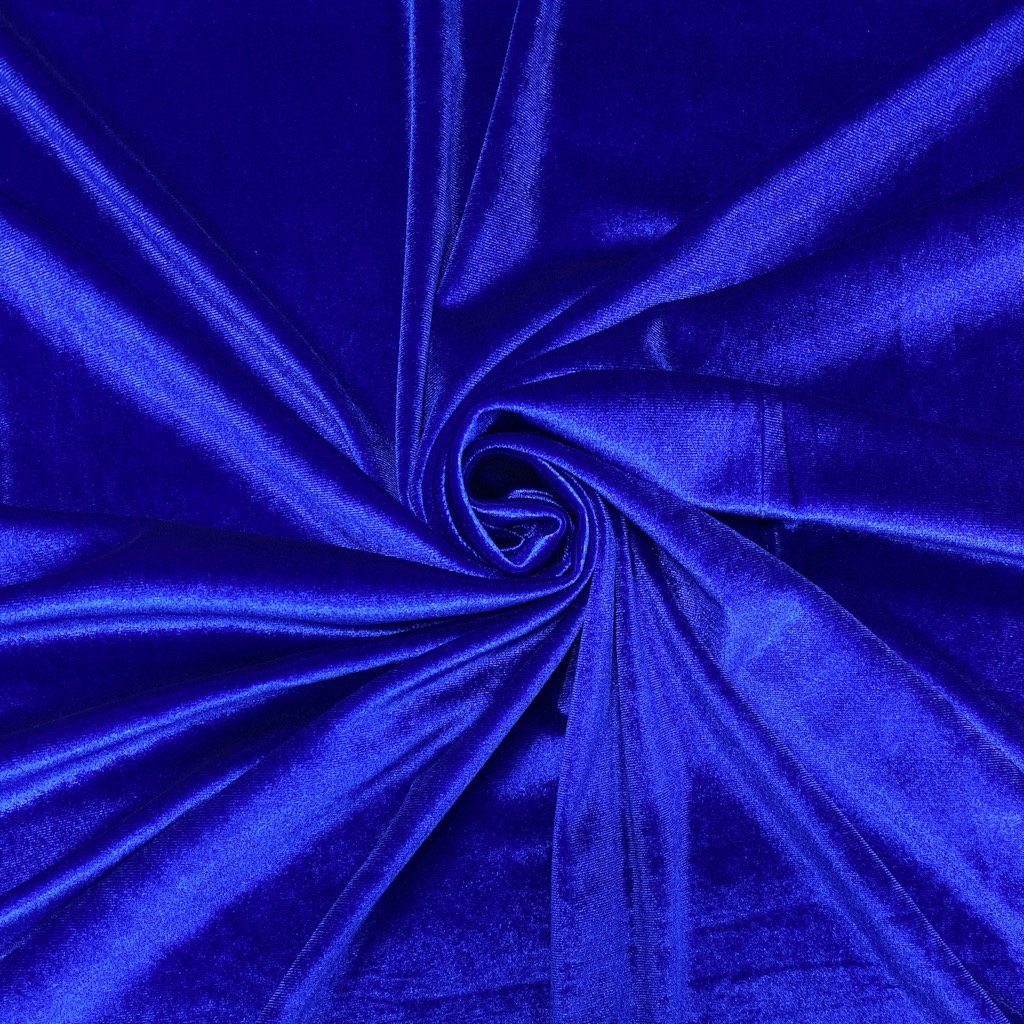 Royal Plain Velvet Dyed Fabric