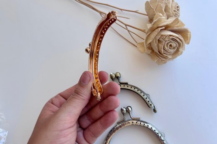 Clutch Frame - Half Round (8.5cm)