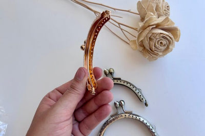 Clutch Frame - Half Round (8.5cm)