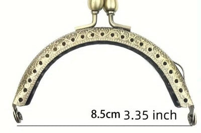 Clutch Frame - Half Round (8.5cm)