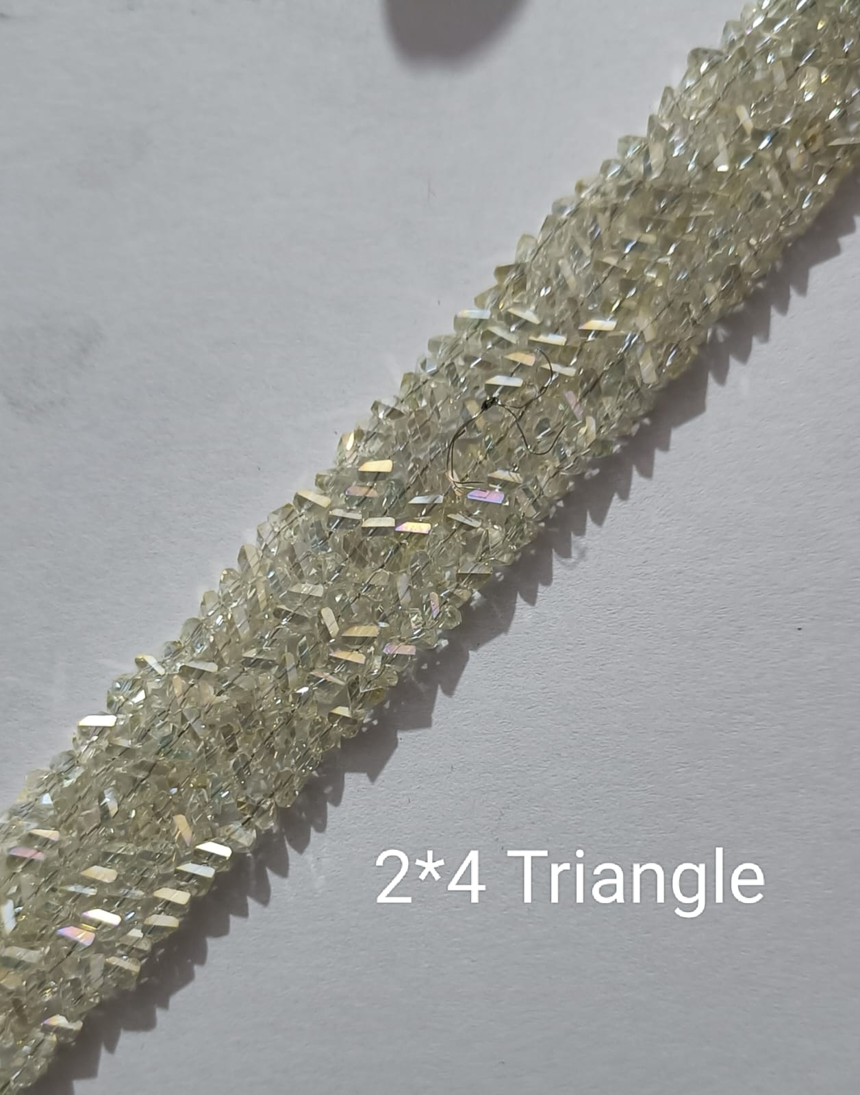 Triangle Glass Beads