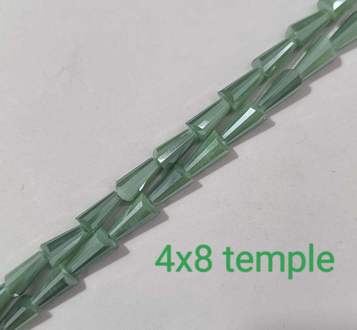 Pista Green TempleCrystal Beads