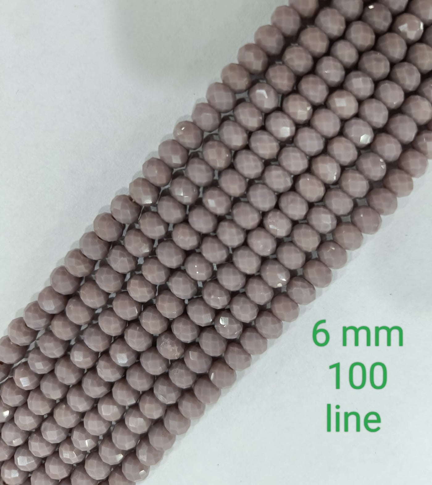 Old Mauve Tyre Crystal Beads (Wholesale