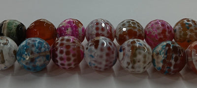 Multicolor Banded Agate Stones