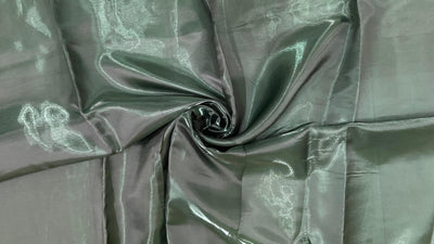 Bottle Green Jimmy Chu Organza Heavy Silk Fabric