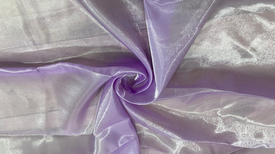 Lavender Jimmy Chu Organza Heavy Silk Fabric