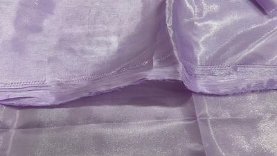 Lavender Jimmy Chu Organza Heavy Silk Fabric