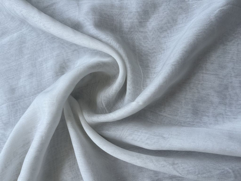 White Plain Dyeable Cotton Mul Fabric ( Wholesale )