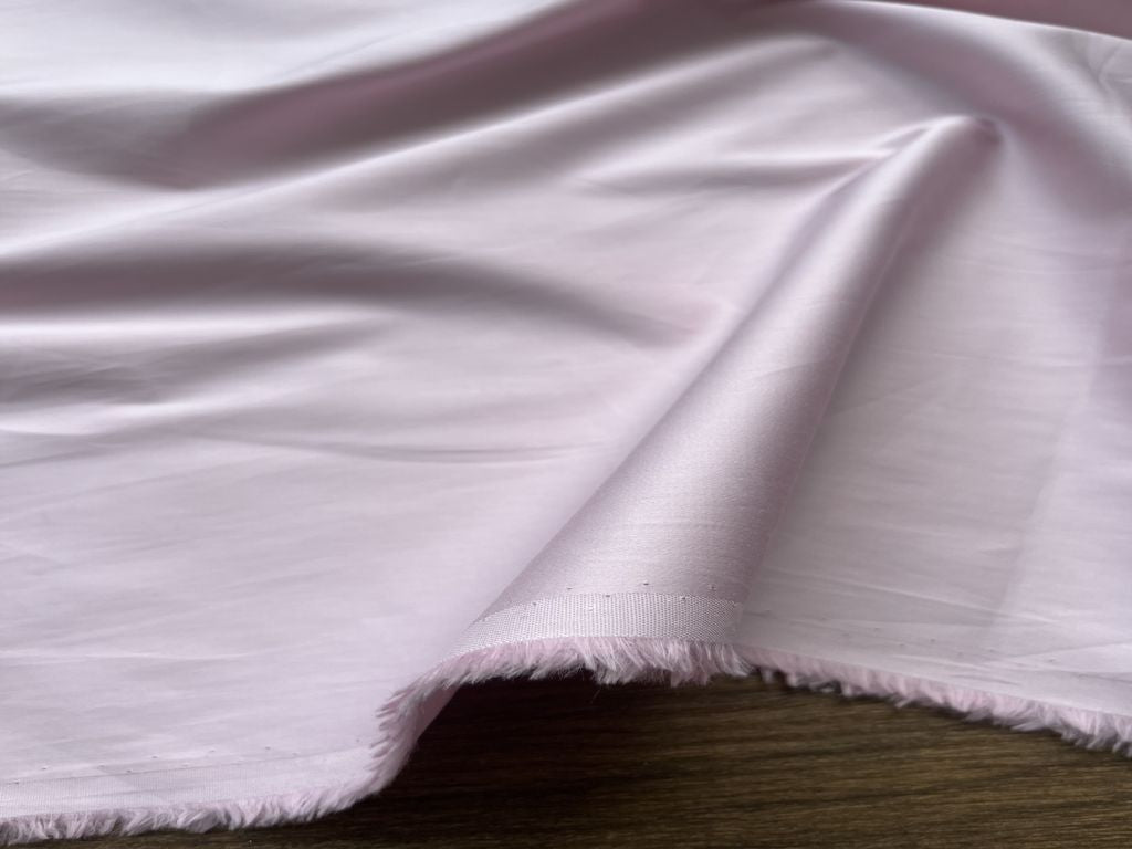 Baby Pink Plain Premium Cotton Fabric