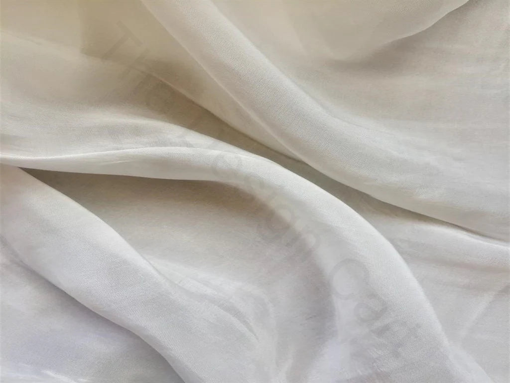 White Dyeable Uppada Silk Fabric ( Wholesale )