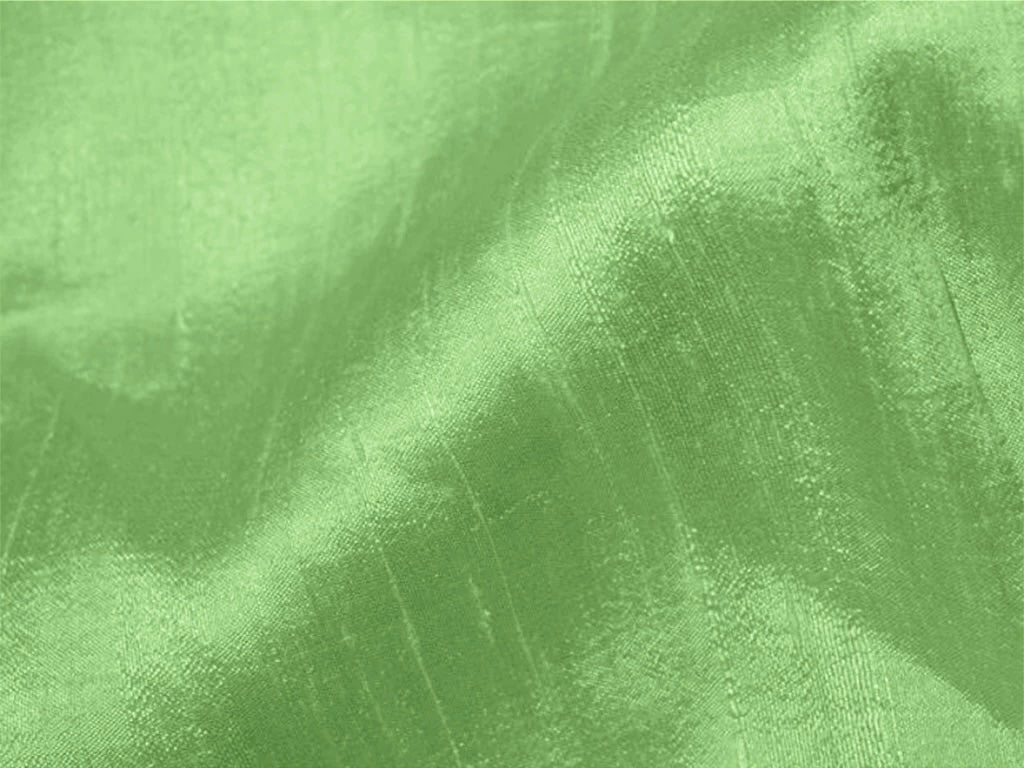 Pista Green Plain Bangalore Raw Silk Fabric