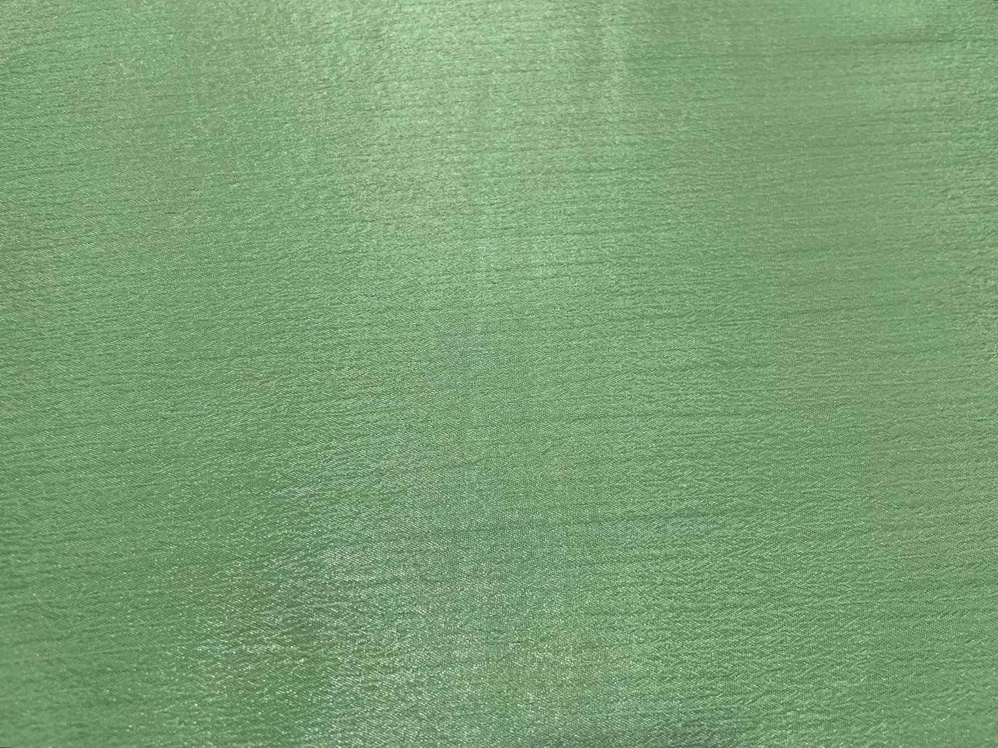 Pista Green Plain Chinon Chiffon Fabric