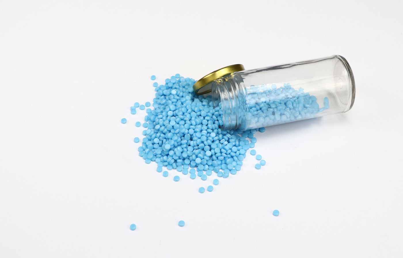 Fancy Czech Glass bead flat Round