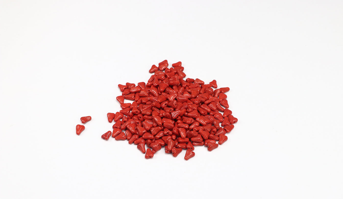 Fancy Czech Glass bead Triangle