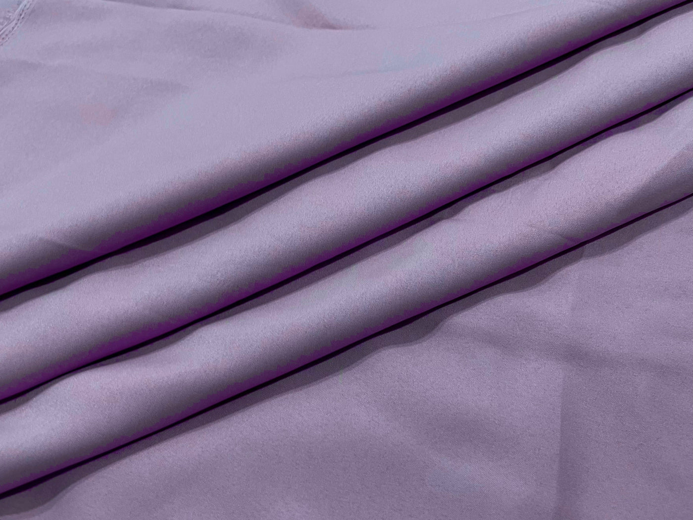 Light Purple Plain Butter Crepe Fabric