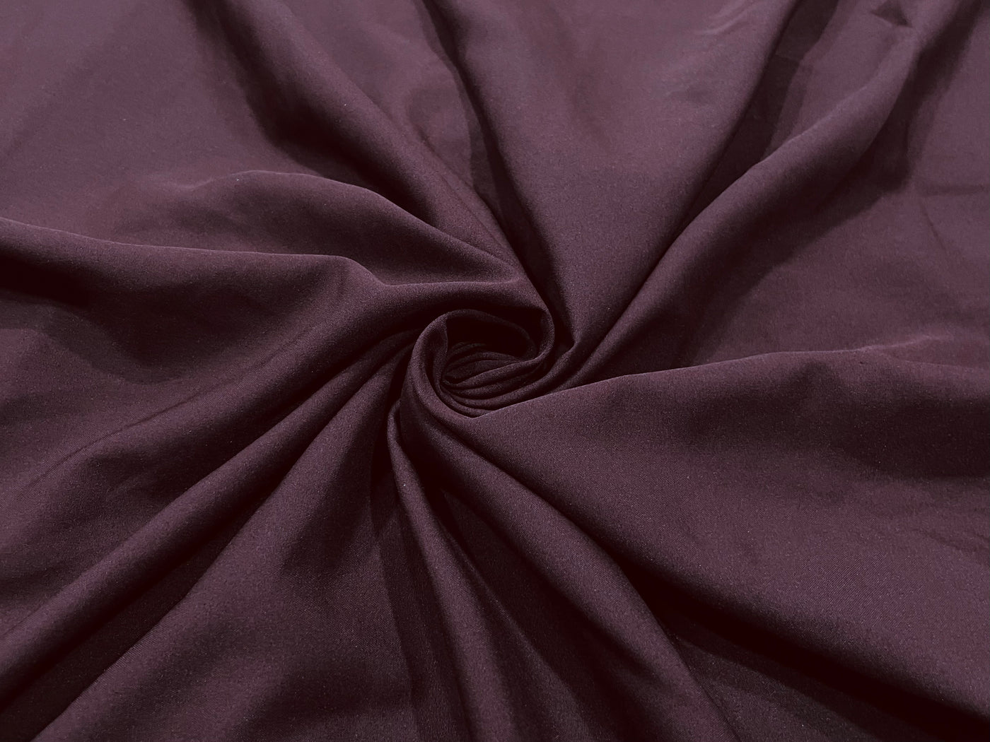 Brown Plain Butter Crepe Fabric