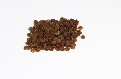 Five-Petal Flower Brown Czech Glass Beads