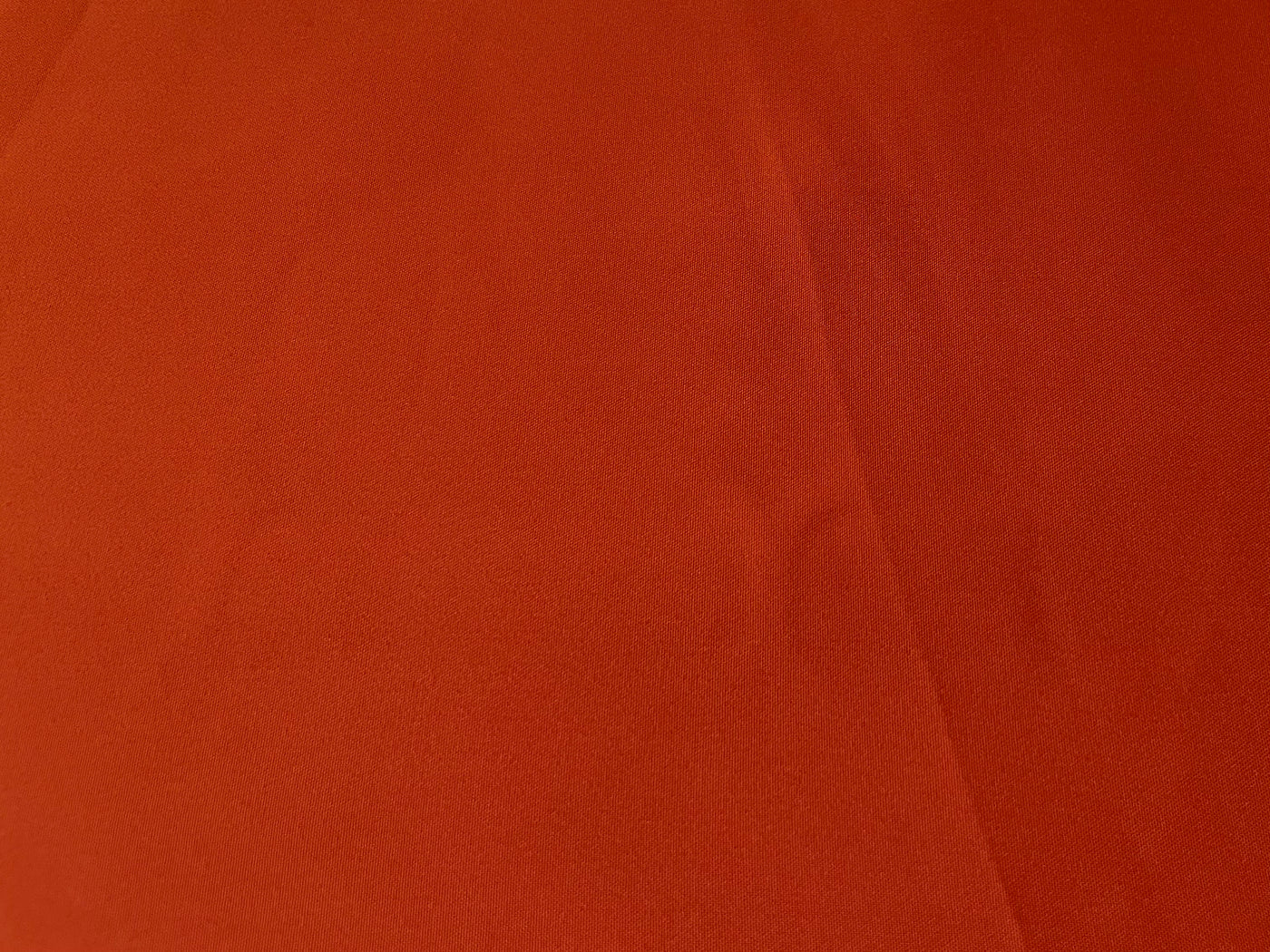 Orange Plain Butter Crepe Fabric