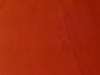 Orange Plain Butter Crepe Fabric