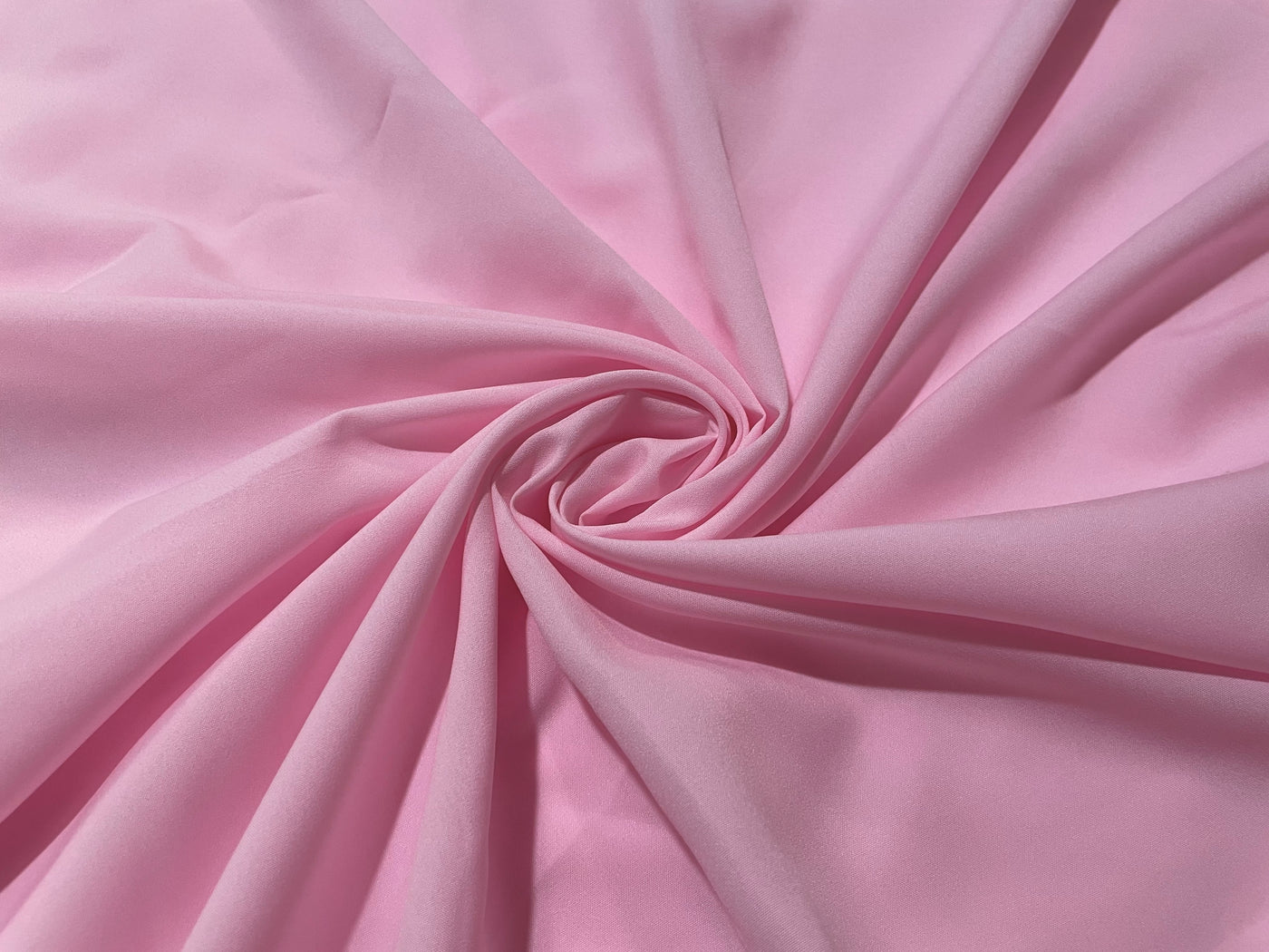 Baby Pink Plain Butter Crepe Fabric