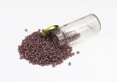 Oval Brown Czech Glass Beads