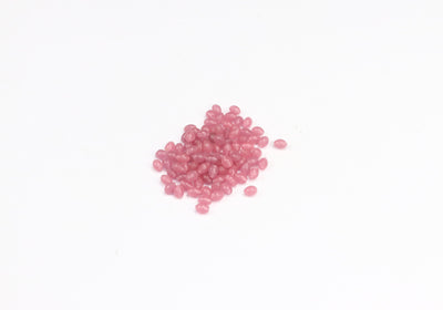Oval Pink Czech Glass Beads