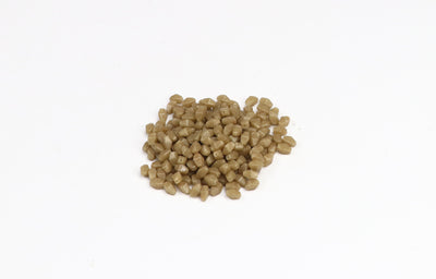 High-Quality Brown Pressed Czech Glass Beads