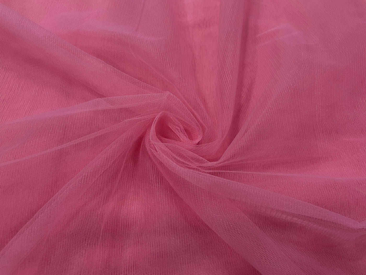 Dusty Pink Plain Soft Net Fabric