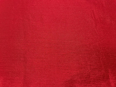 Red Plain Chinon Chiffon Fabric