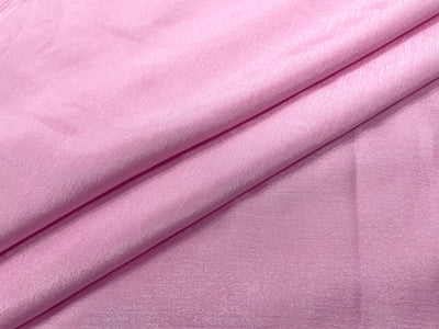 Baby Pink Plain Chinon Chiffon Fabric