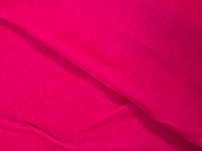 Rani Pink Plain Viscose Micro Velvet Fabric