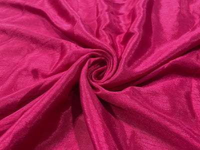 Magenta Plain Chinon Chiffon Fabric