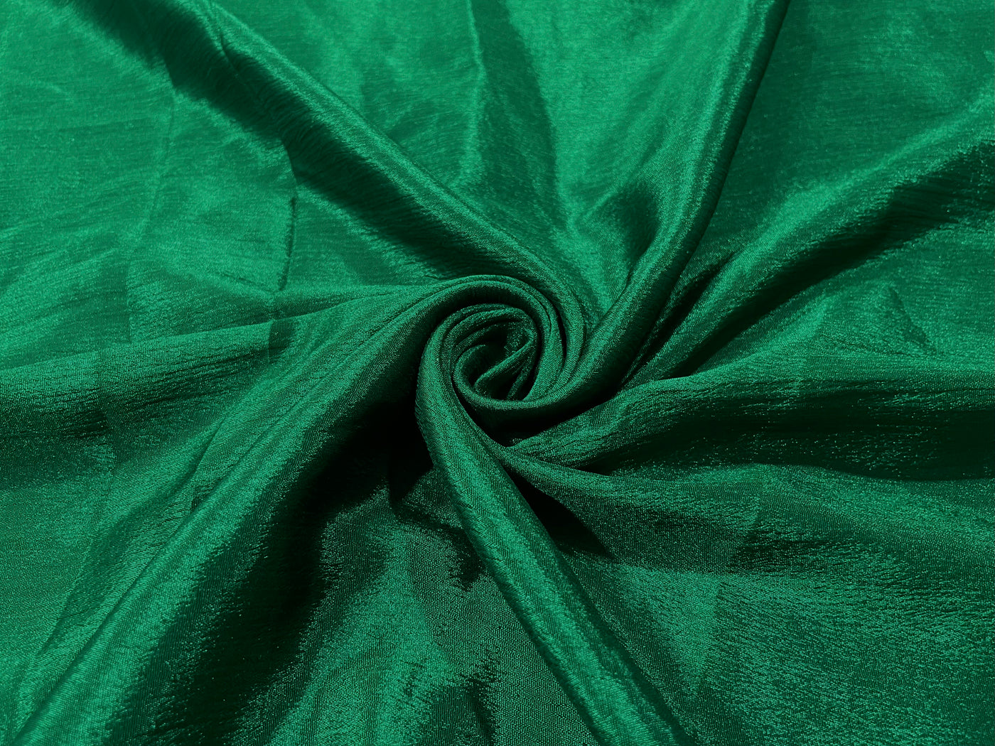 Green Plain Chinon Chiffon Fabric