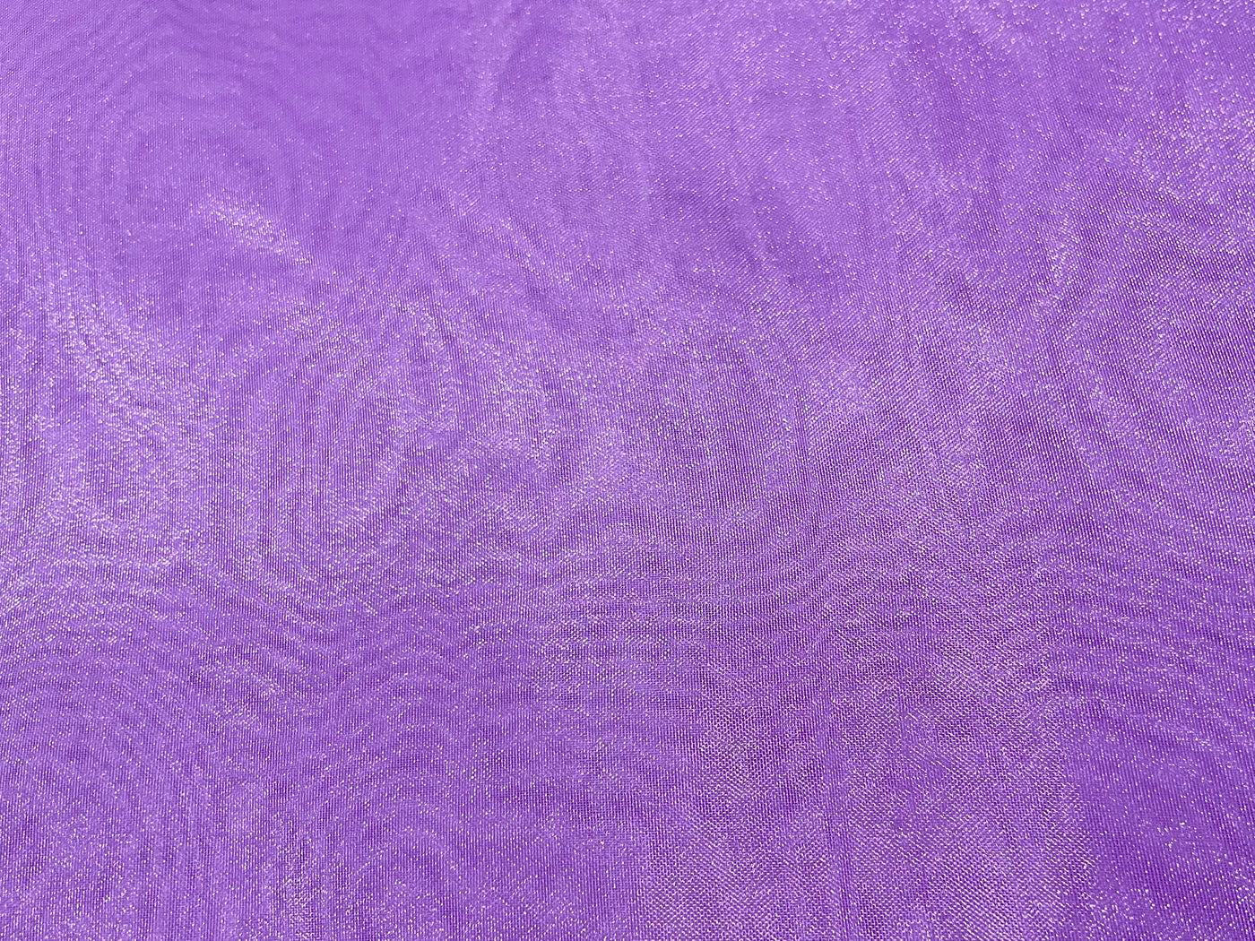 Purple Plain Organza Fabric