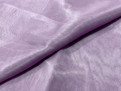 Dusty Lilac Plain Organza Fabric