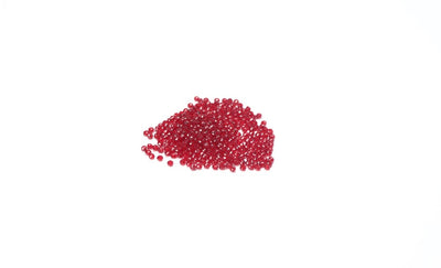 Dark Red Bicone Crystal Beads