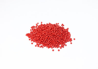 Red Bicone Crystal Beads
