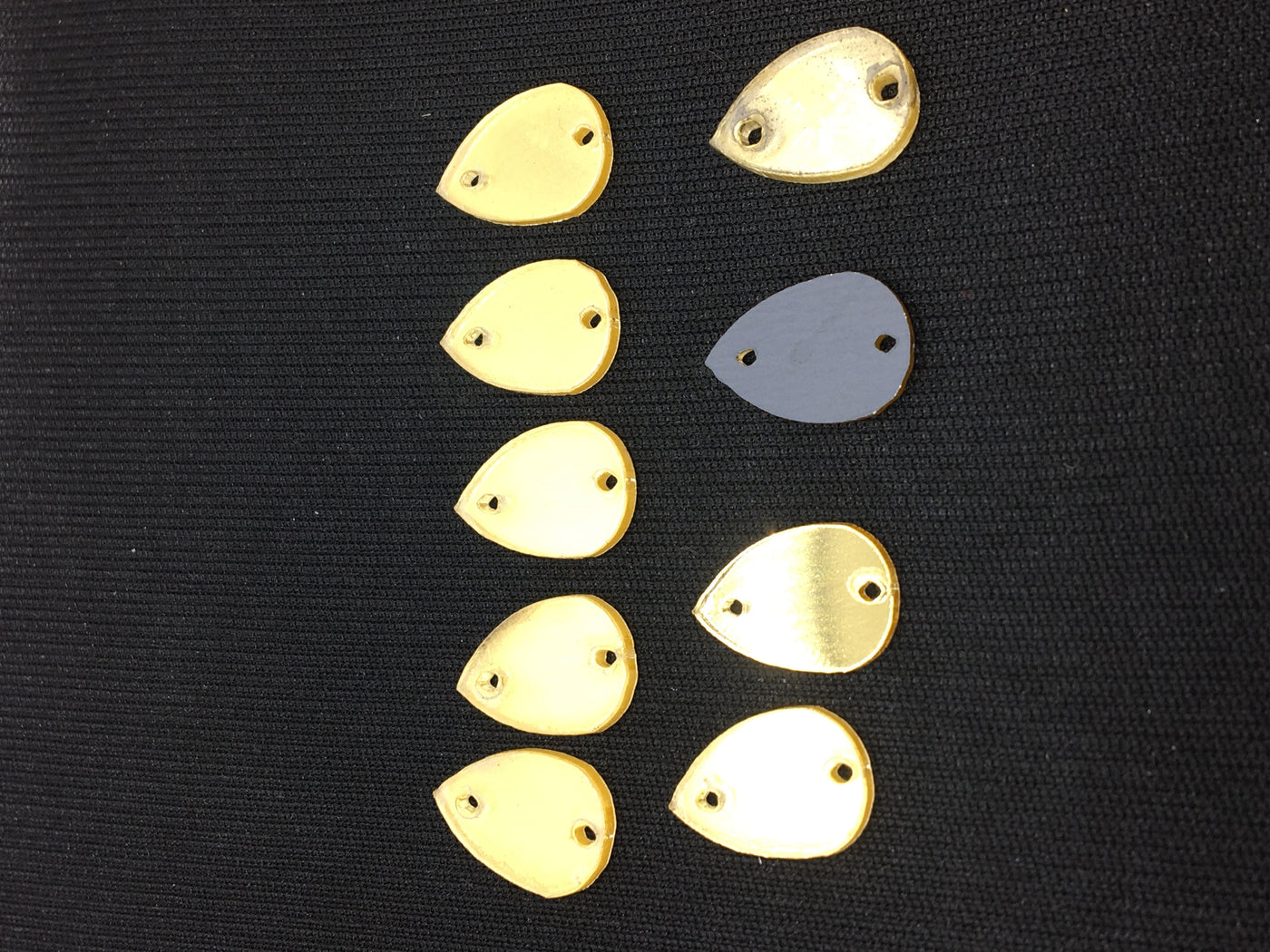 Golden Drop Acrylic Mirrors