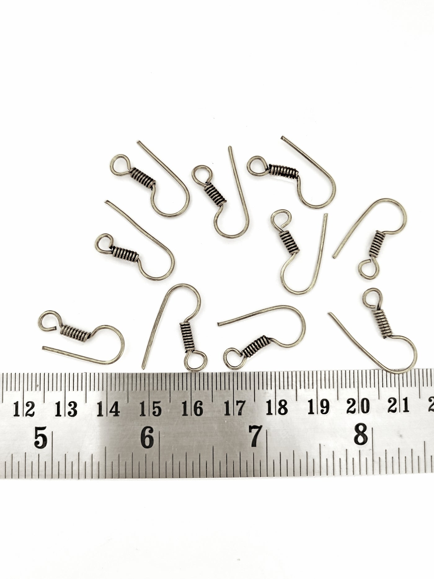 German Silver Earrings Hooks / Silver Fishhook