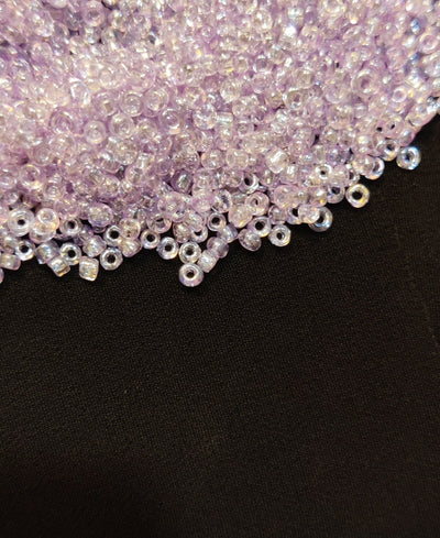 Lavender Round Rocailles Seed Beads