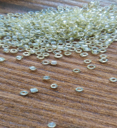 Light Green Round Rocailles Seed Beads