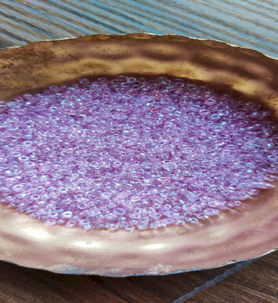 Baby Pink Round Rocailles Seed Beads