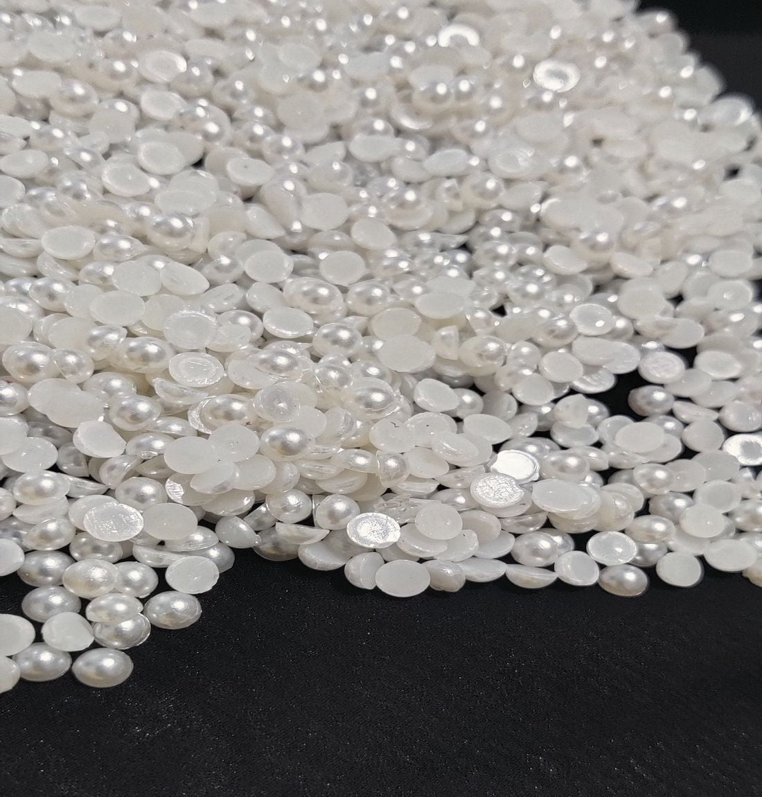 Premium Quality White Pearl Hotfix Rhinestones