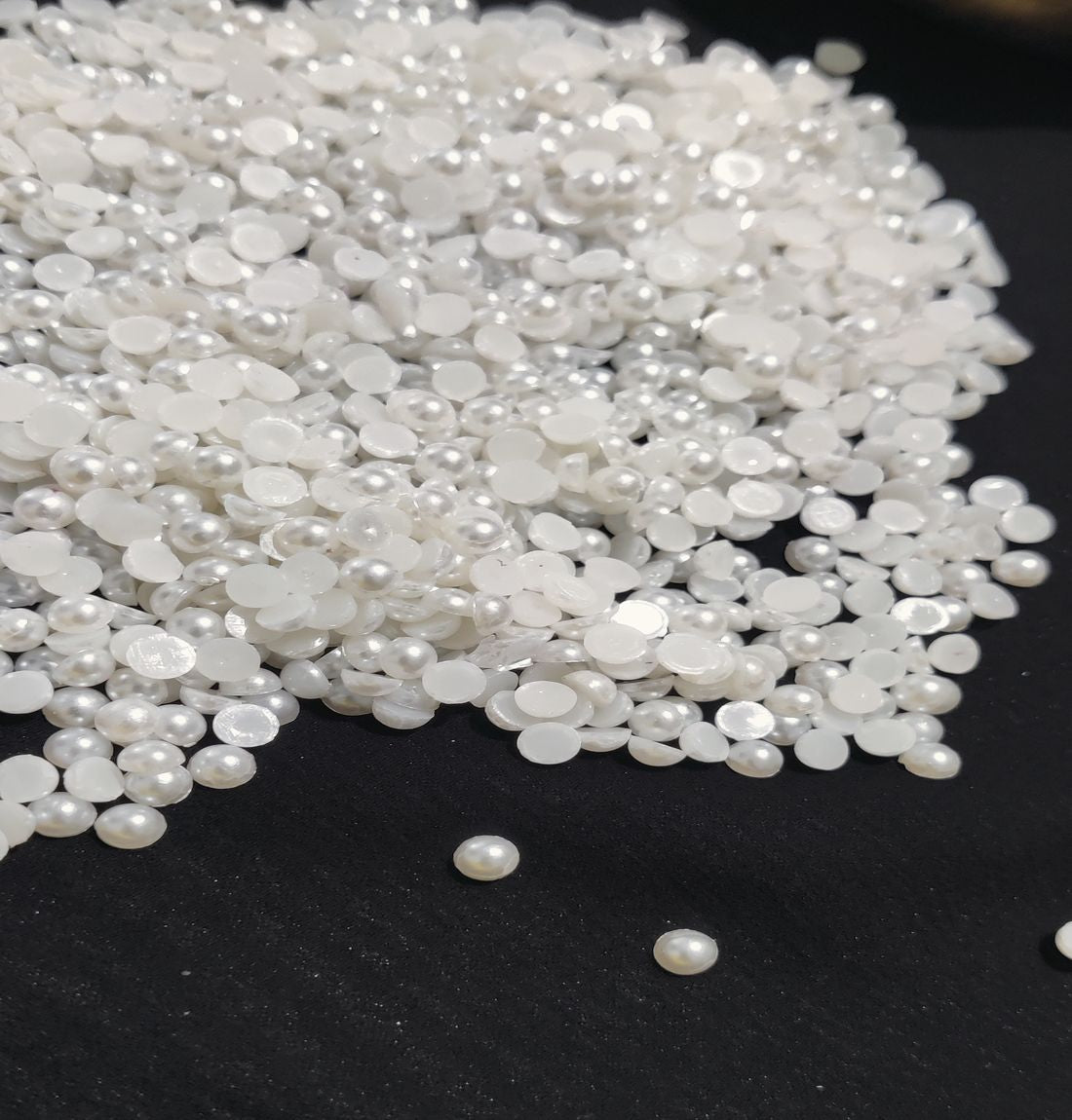 Premium Quality White Pearl Hotfix Rhinestones